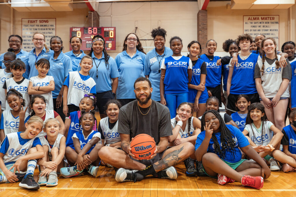 Mavs GEM Summer Hoop Camp with Javale McGee at Duncanville Highschool on July 21, 2023.