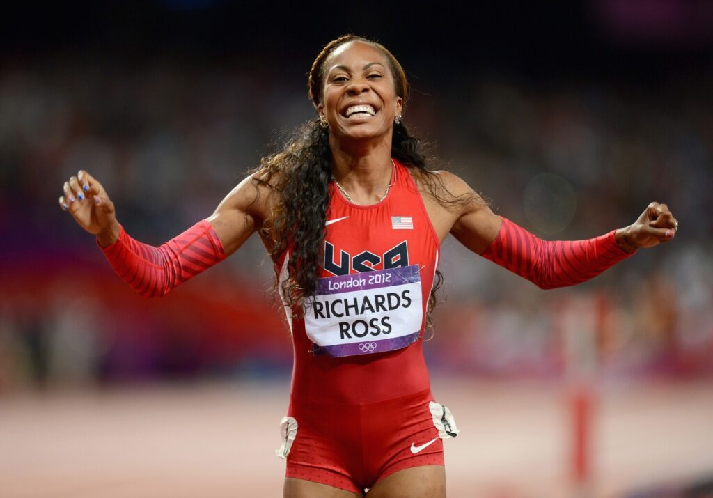 Richards-Ross at the Olympics