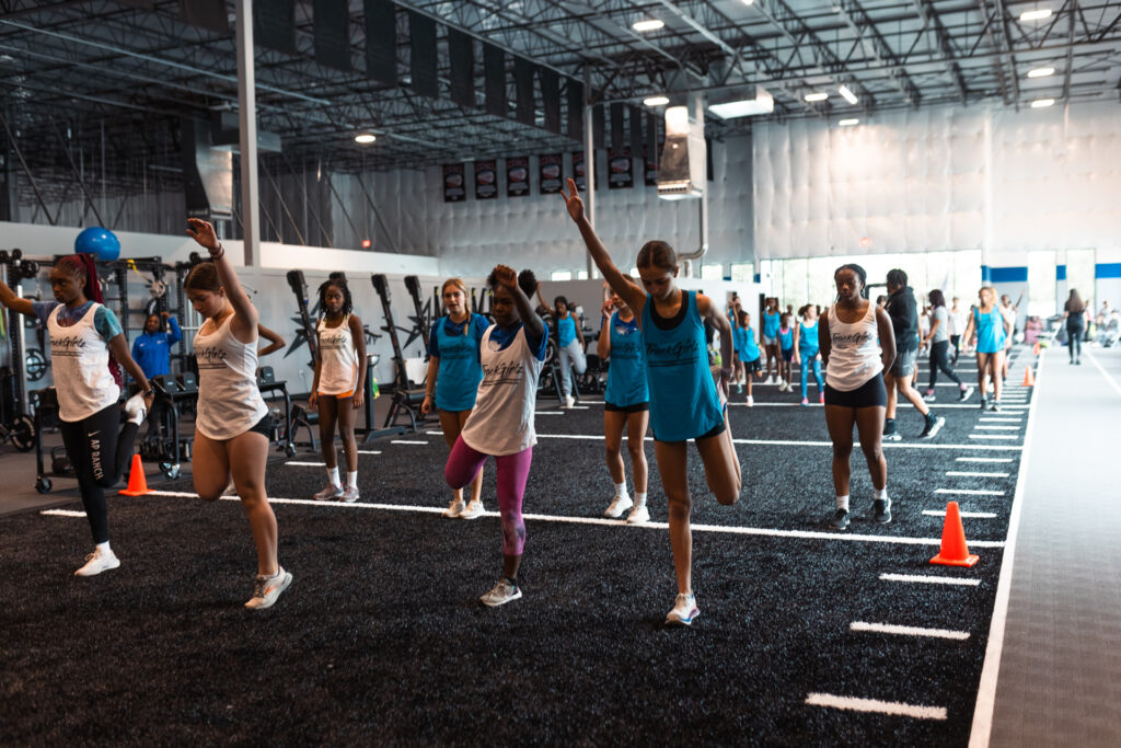 TrackGirlz in action as a workshop