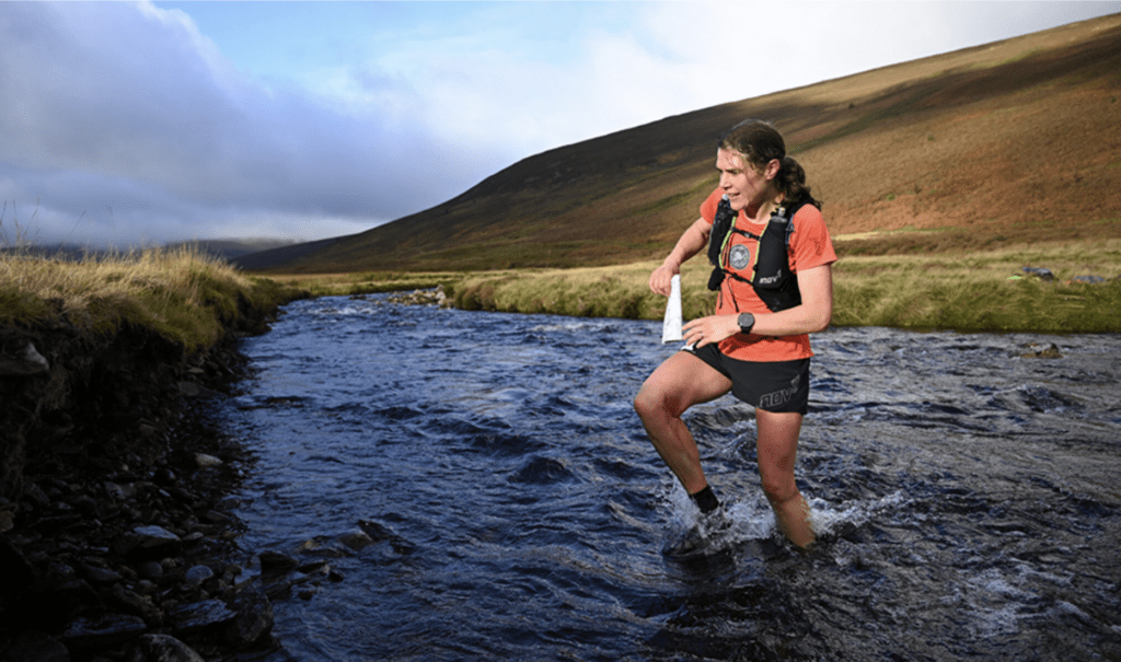 Jasmin Paris on the course of the Barkley Marathon