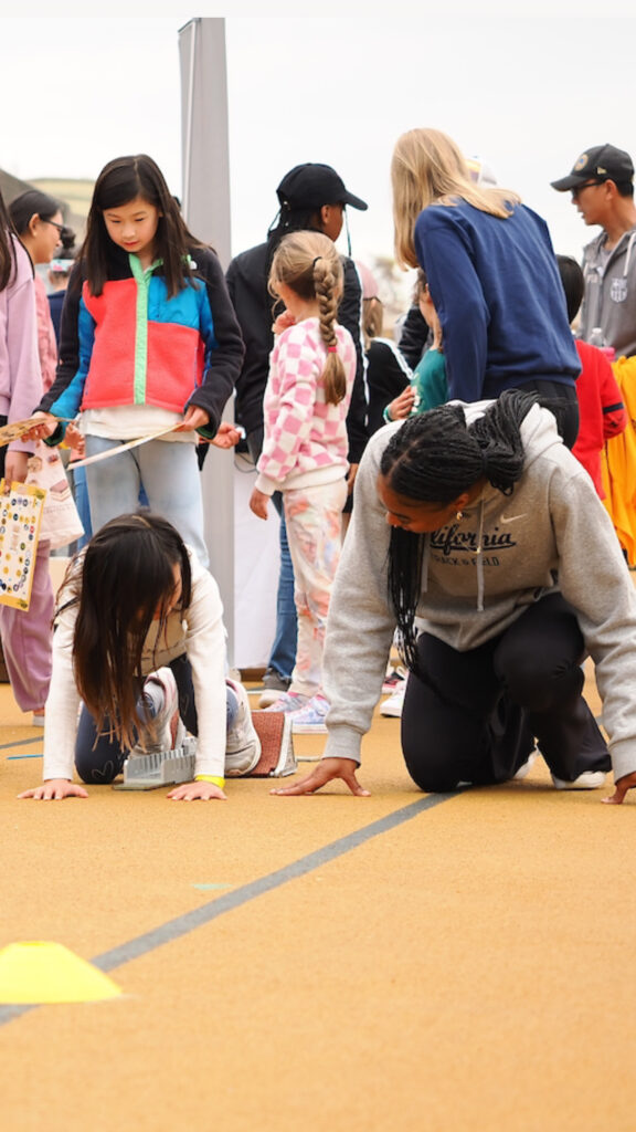 Smith at a TrackGirlz event